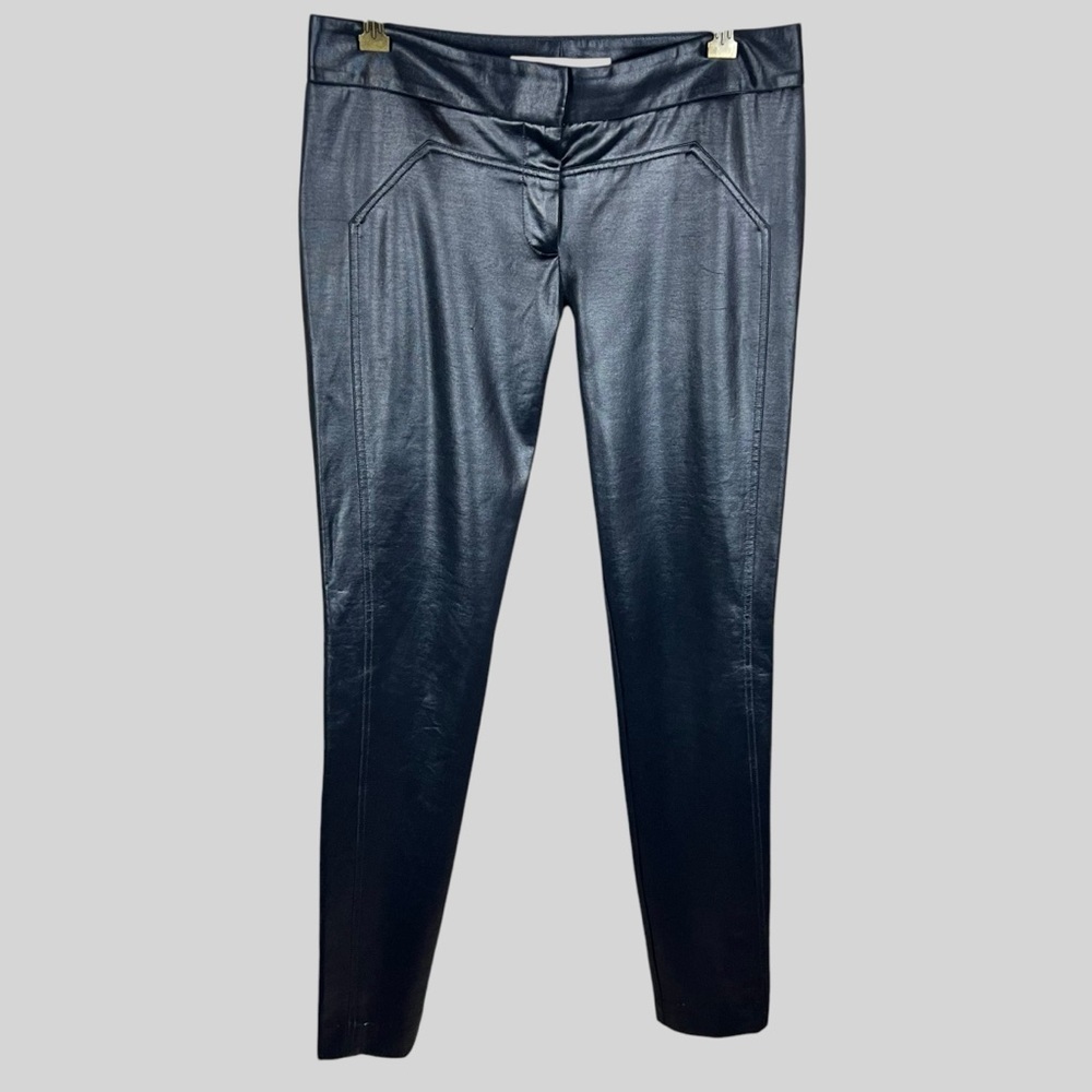 Diane Von FURSTENBERG Front Flat Skinny Pants.